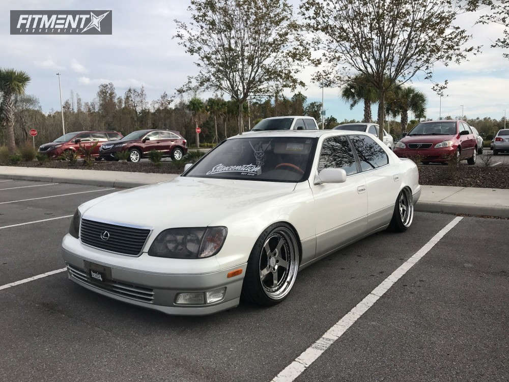 1999 Lexus LS400 Base with 19x11 Zedd Sl5 and Nexen 235x35 on