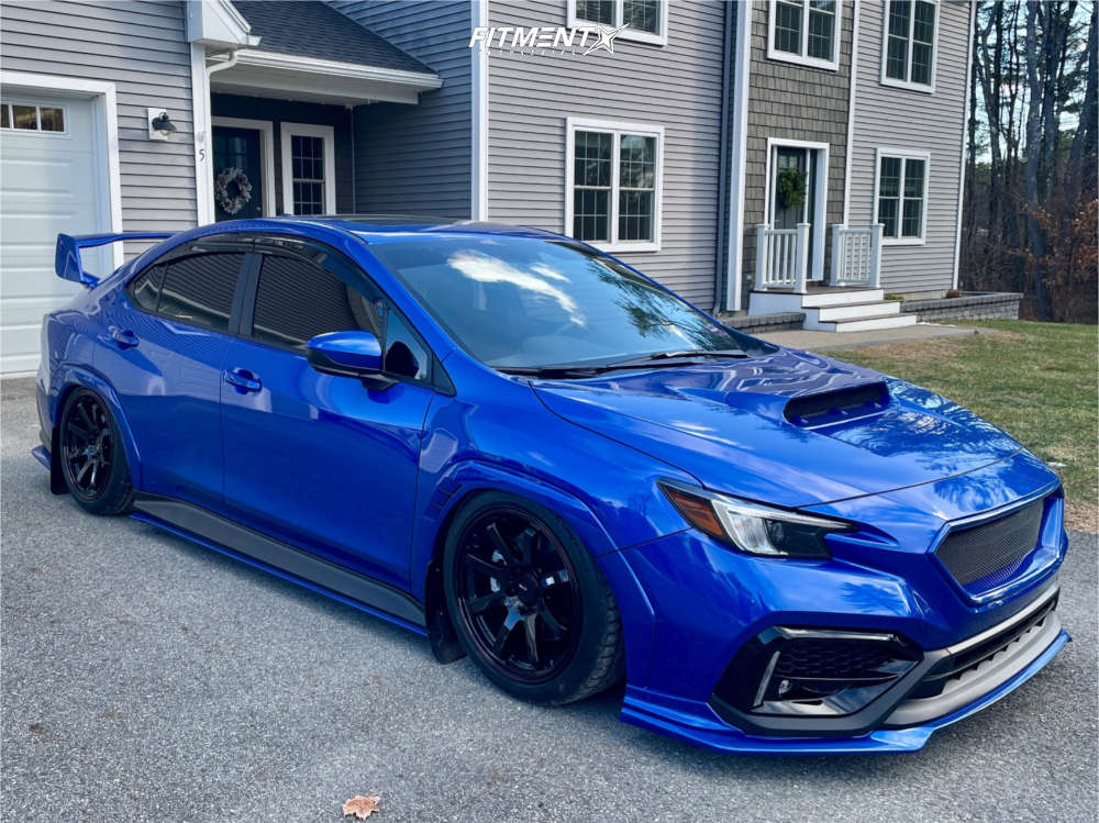 2024 Subaru WRX Premium with 18x9.5 Enkei Vanquish and Continental