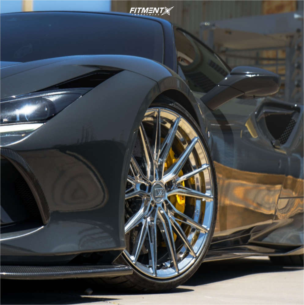 2021 Ferrari F8 Tributo Base with 20x9 Variant Rian and Michelin 245x35 ...