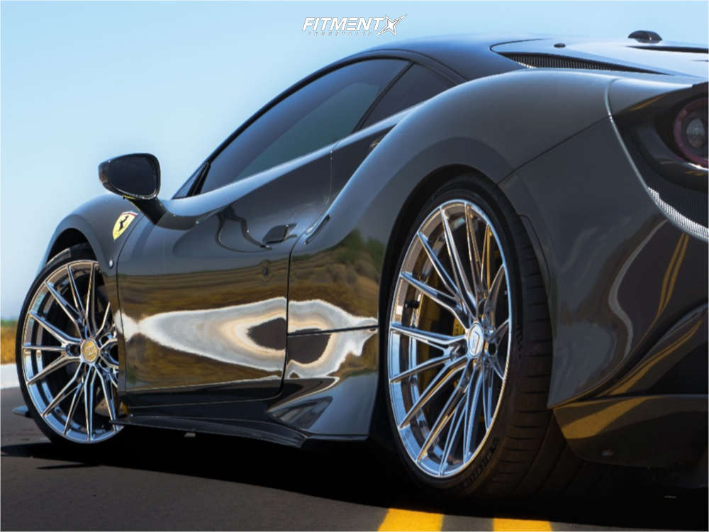 2021 Ferrari F8 Tributo Base with 20x9 Variant Rian and Michelin 245x35 ...