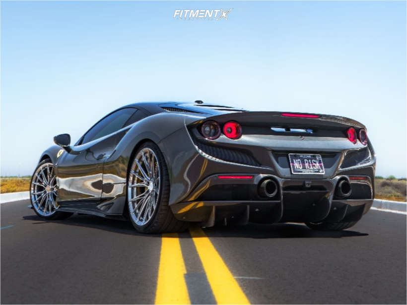 2021 Ferrari F8 Tributo Base with 20x9 Variant Rian and Michelin 245x35 ...