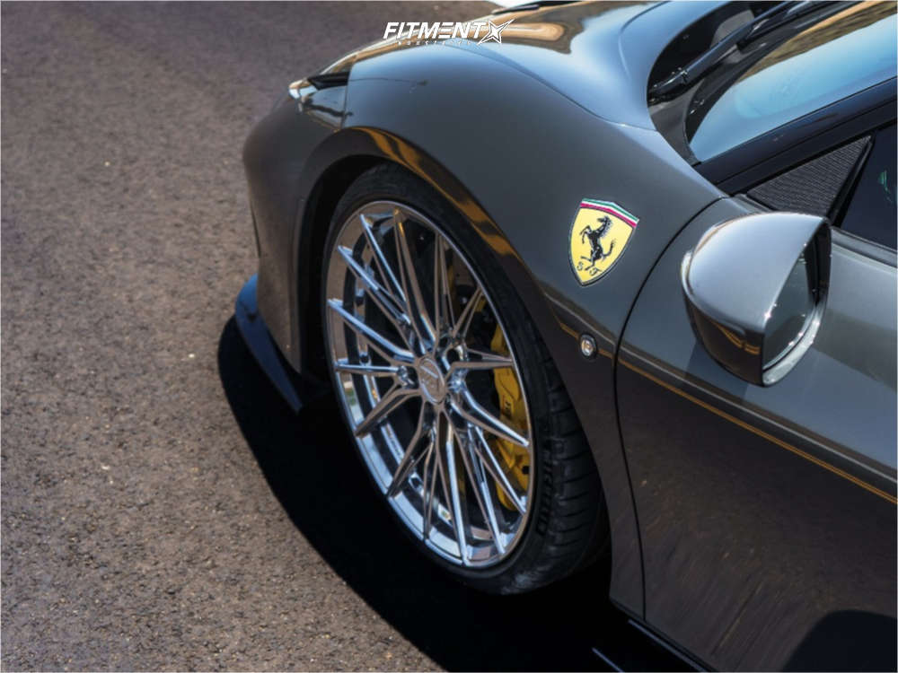 2021 Ferrari F8 Tributo Base with 20x9 Variant Rian and Michelin 245x35 ...