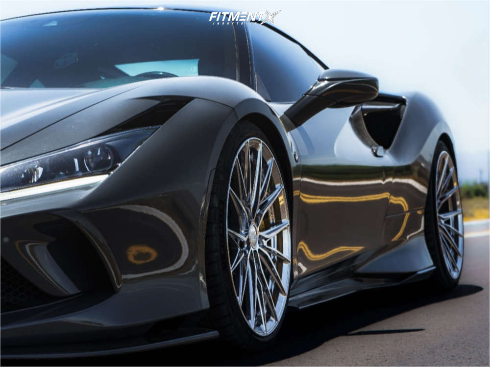 2021 Ferrari F8 Tributo Base with 20x9 Variant Rian and Michelin 245x35 ...