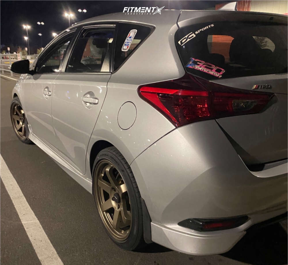 2017 Toyota Corolla IM Base with 18x8.5 AVID1 AV6 and Goodyear 235x40 ...
