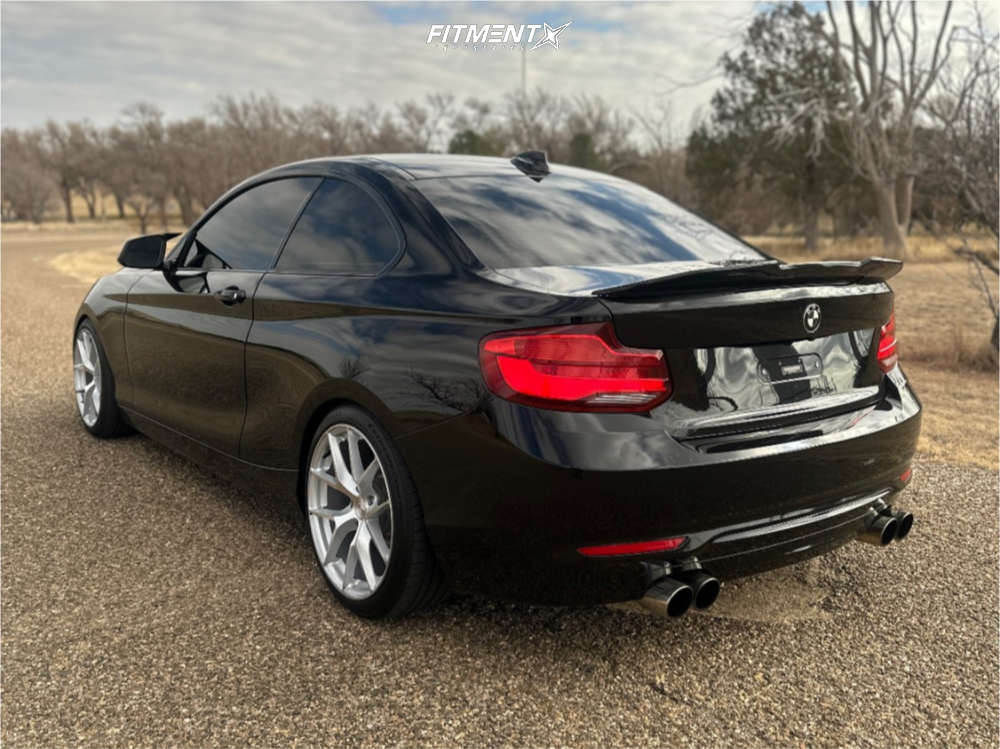 2018 BMW 230i Base with 18x8.5 Aodhan Aff7 and Continental 225x40 on ...