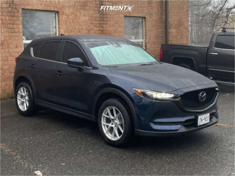 2021 Mazda CX-5 Touring with 18x8.5 Aodhan Ah11 and Continental