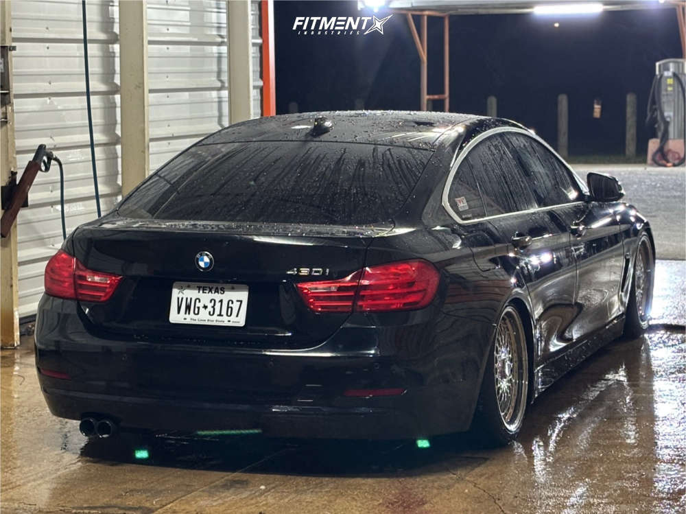 2017 BMW 430i Gran Coupe Base with 18x8.5 JNC Jnc004 and Kosic 225x40 ...