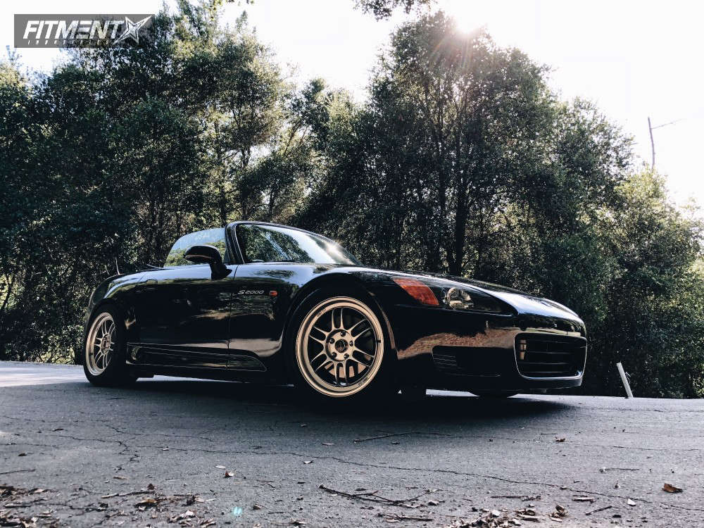 2000 Honda S2000 Base with 17x7.5 Enkei RPF1 and Yokohama 225x40