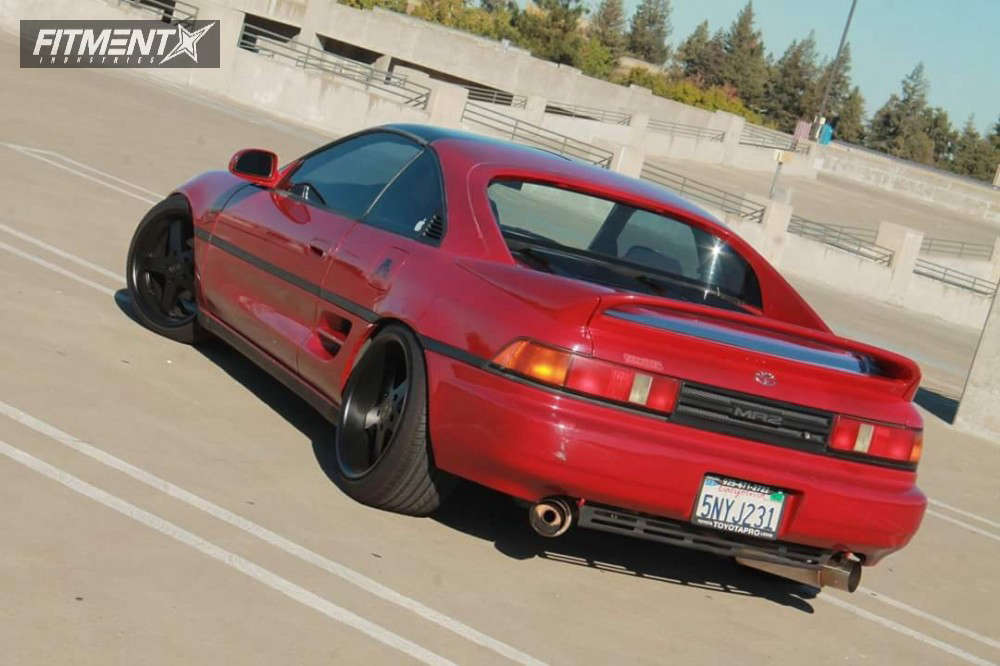 1991 Toyota MR2 Base with 17x9 XXR 968 and Nankang 215x40 on