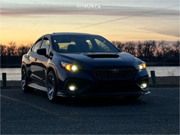 2024 Subaru WRX Premium with 18x9.5 AVID1 AV6 and Bridgestone 245x40 on ...
