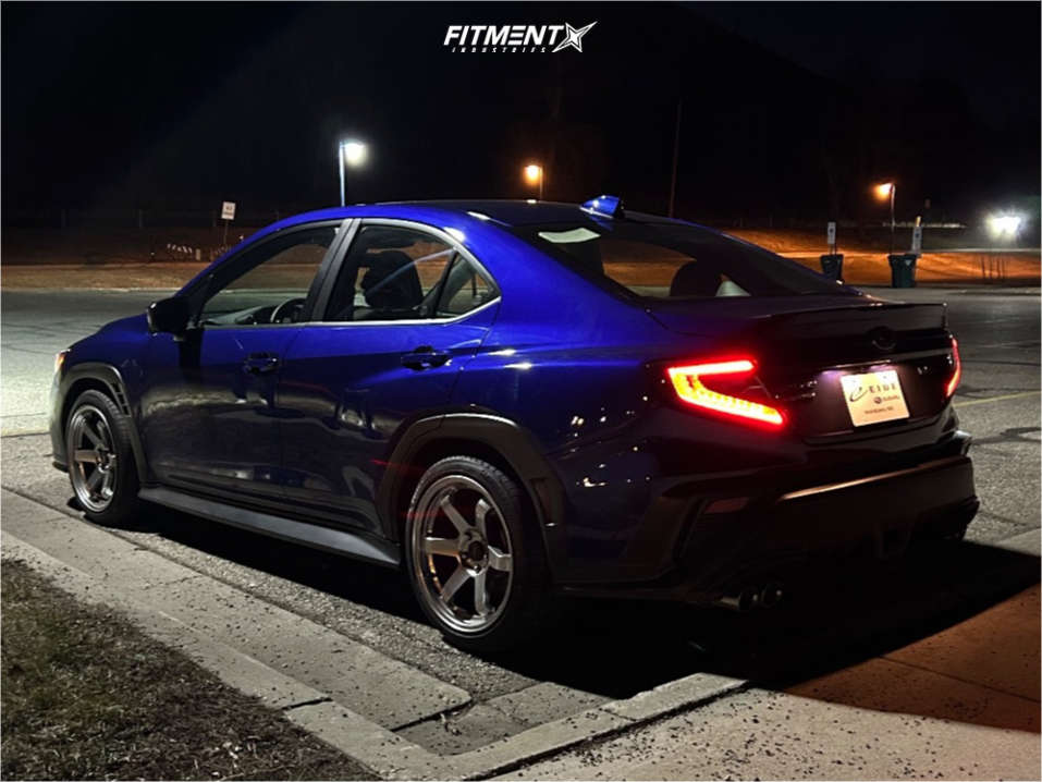 2024 Subaru WRX Premium with 18x9.5 AVID1 AV6 and Bridgestone 245x40 on ...