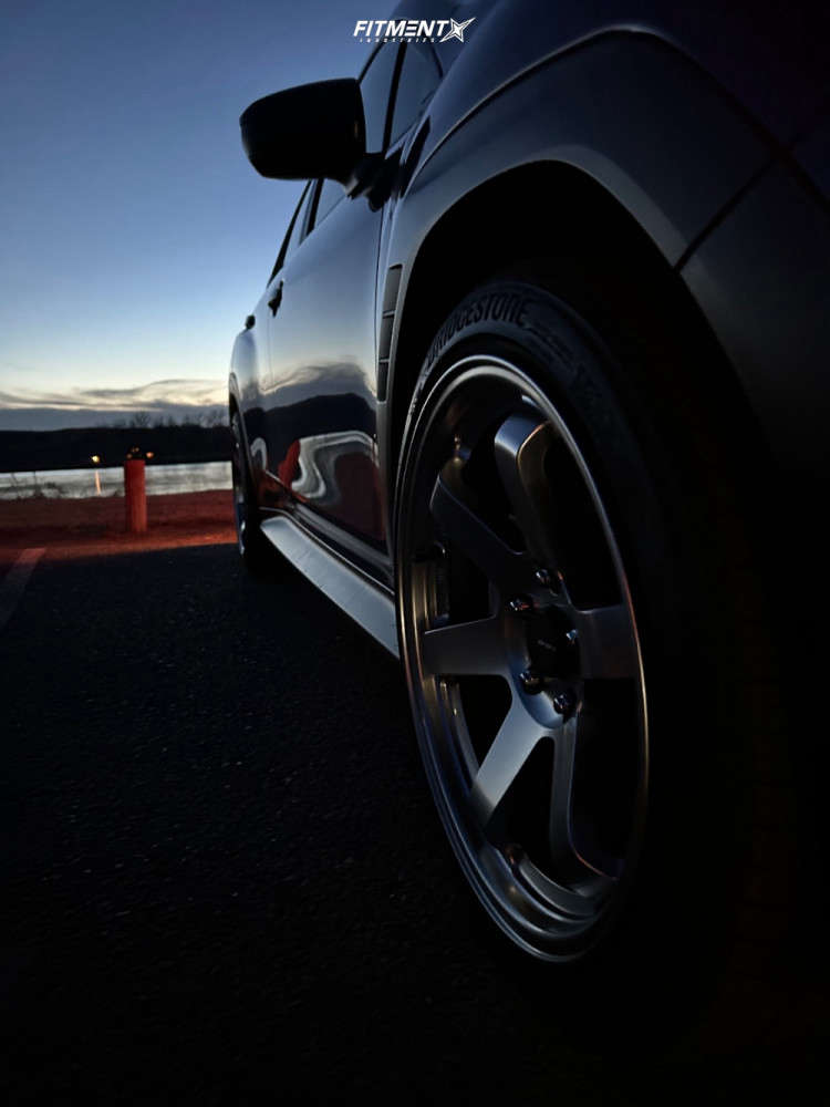 2024 Subaru WRX Premium with 18x9.5 AVID1 AV6 and Bridgestone 245x40 on ...