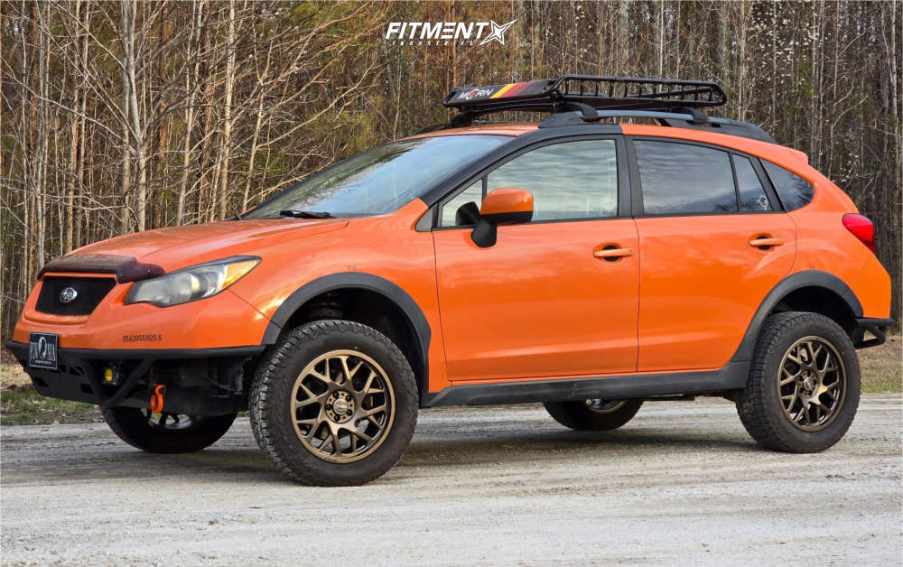 2014 Subaru XV Crosstrek Premium with 17x7 Reika R25 and Falken 255x60 ...