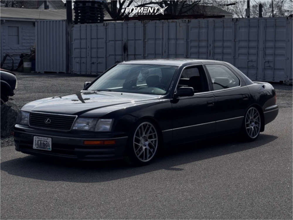 1997 Lexus LS400 Base with 18x8.5 Anovia Elder and Kosic 225x40 on