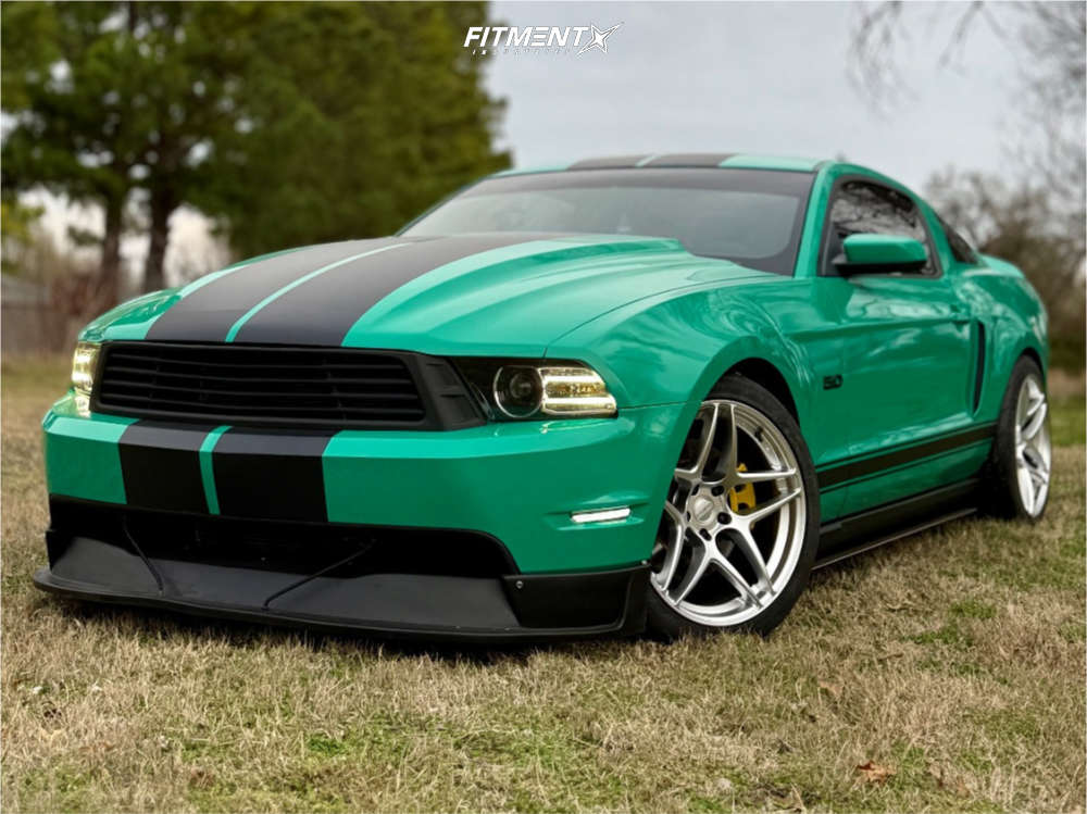 2011 Ford Mustang GT with 19x9.5 Kansei Astro and Federal 245x35