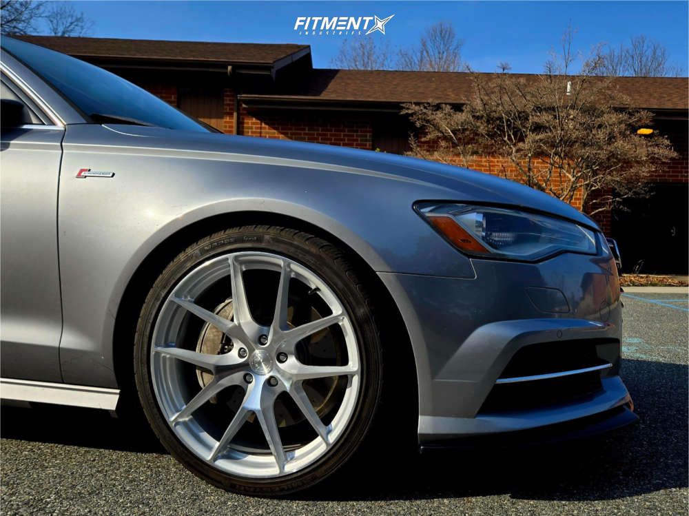 2016 Audi A6 Quattro Prestige with 20x9 Aodhan Aff7 and Milestar
