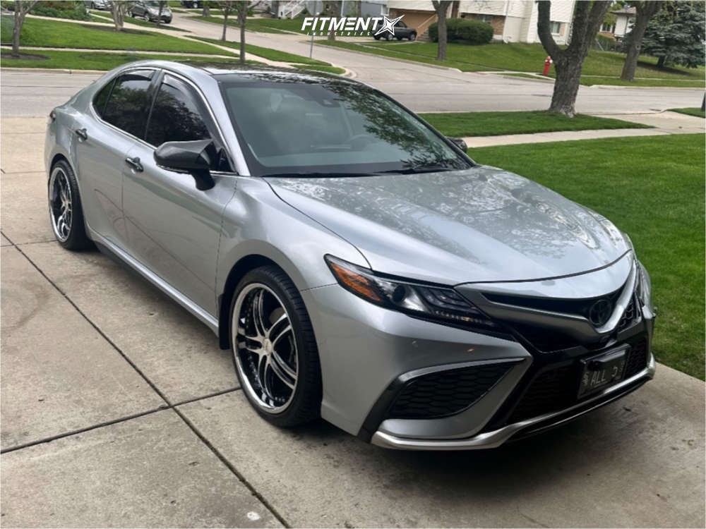 1 2024 Camry Toyota Xse Stock Stock Xix X15 Black Machined