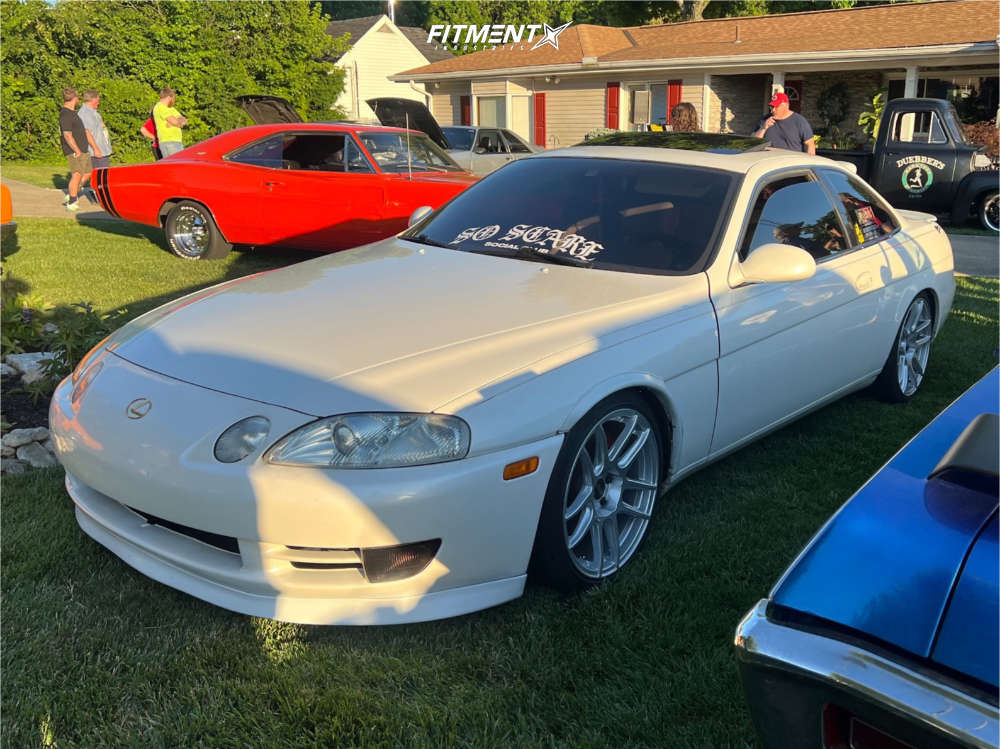 1993 Lexus SC400 Base with 18x8.5 ESR Cs8 and Nitto 225x45 on Coilovers ...