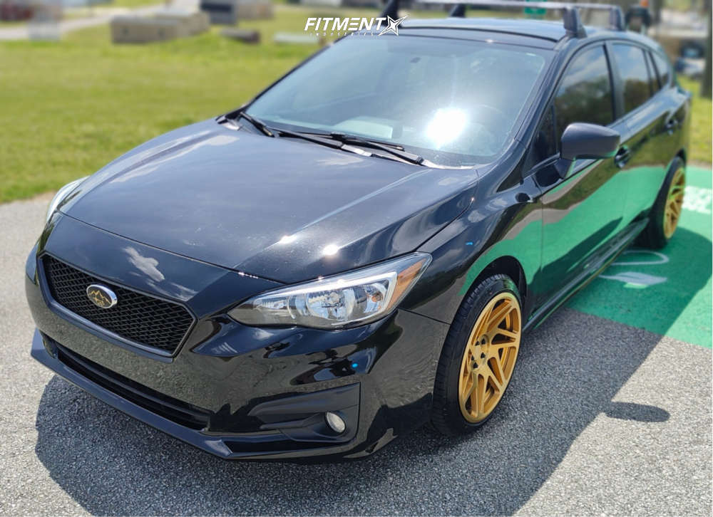2019 Subaru Impreza Base with 18x9.5 Regen5 R31 and Cosmo 235x45 on ...