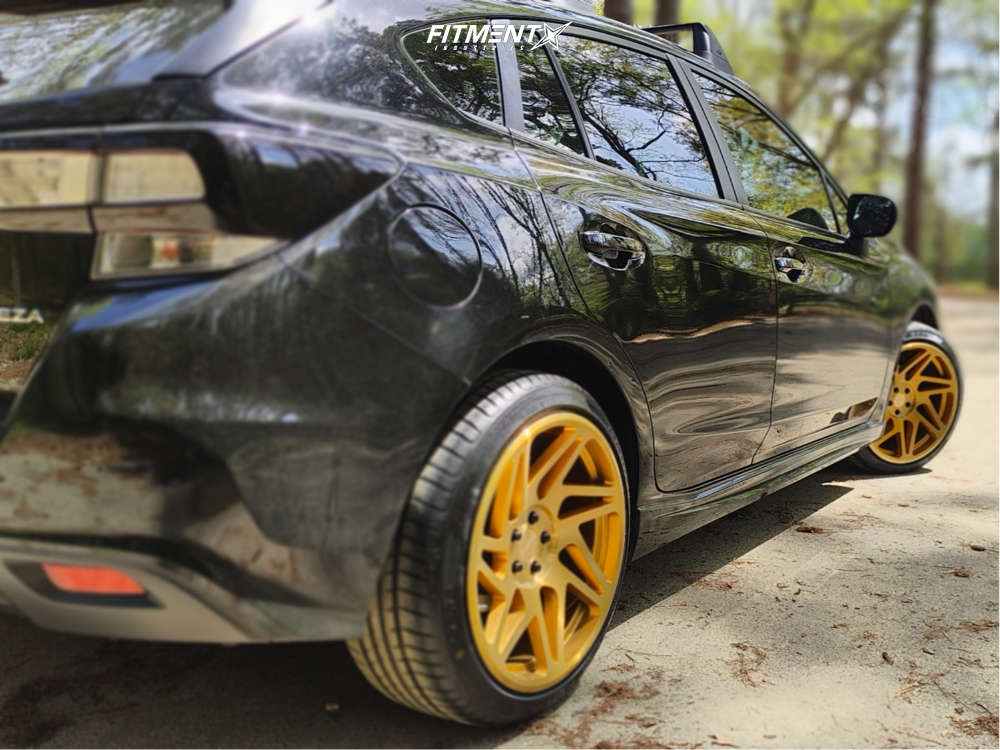 2019 Subaru Impreza Base with 18x9.5 Regen5 R31 and Cosmo 235x45 on ...