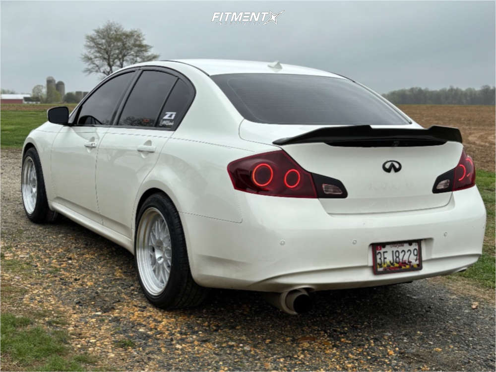 2013 INFINITI G37 X with 19x9.5 Aodhan Ah02 and Lexani 245x45 on Stock ...