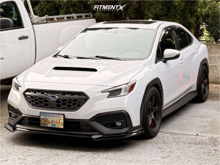 2023 Subaru WRX Sport-tech with 18x9.5 Gram Lights 57cr and