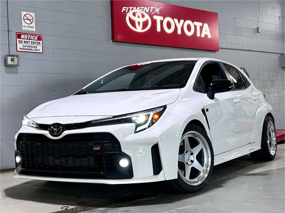 2024 Toyota GR Corolla Core with 18x9.5 Kansei Knp and Falken