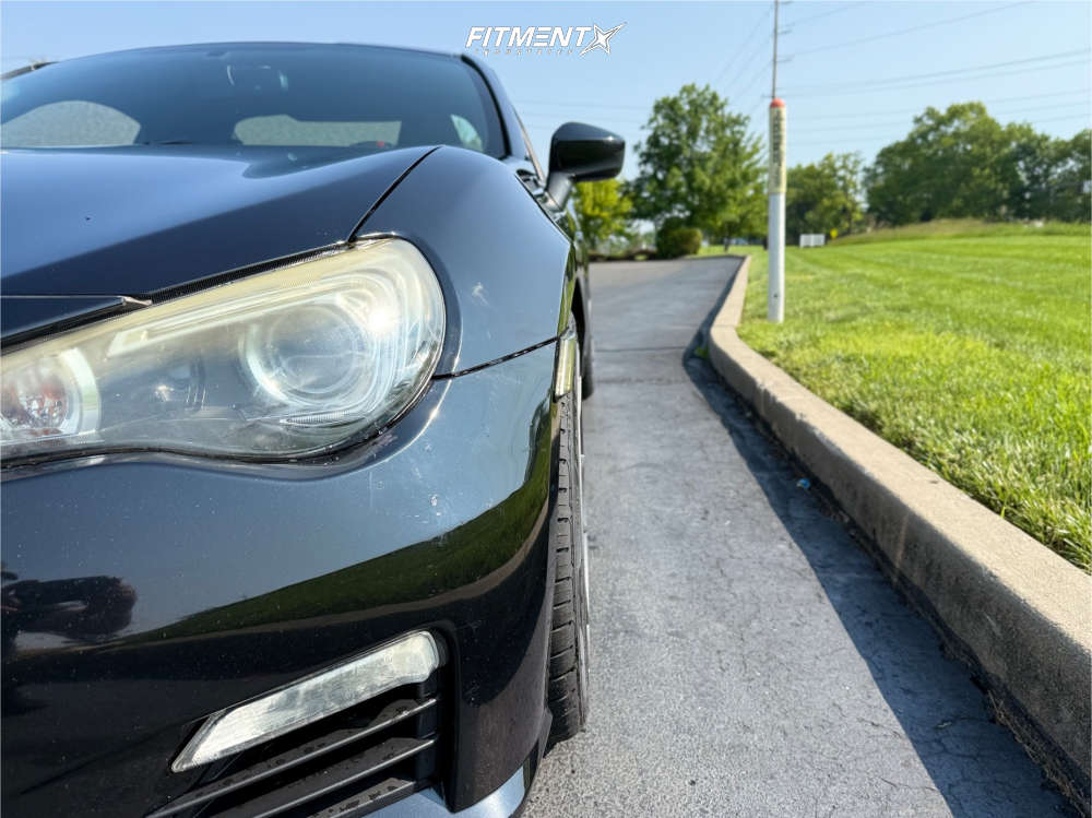 2013 Subaru BRZ Limited with 18x8.5 Option Lab R716 and Lexani 235x40 ...