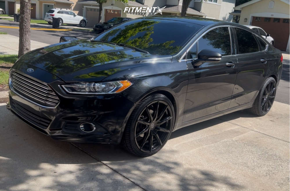 1 2015 Fusion Ford Se Stock Stock Lexani Css15 Black