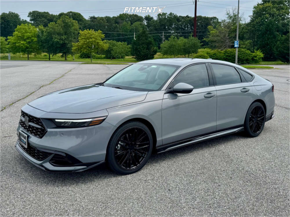 1 2025 Accord Honda Hybrid Ex L Stock Stock Xxr 582 Gloss Black