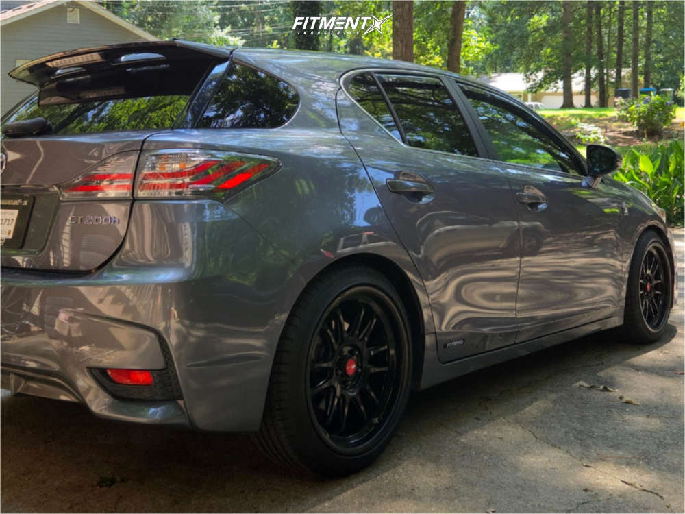 2014 Lexus CT200h F Sport with 18x8.5 Aodhan Ah07 and Accelera 215x45 ...