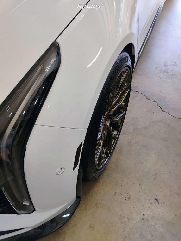 2025 Cadillac CT5 V Blackwing with 19x11 Rohana Rfx11 and Michelin