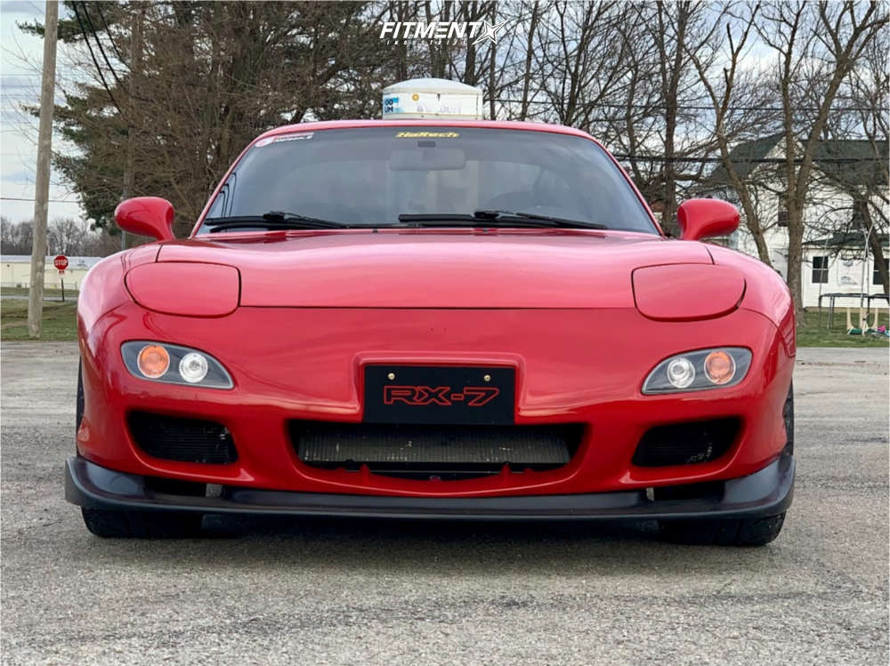 1993 Mazda RX-7 Touring with 18x9.5 Enkei Rpf1 and Bridgestone 285x30 ...