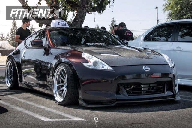 2011 Nissan 370Z Touring with 19x10 Work Emotion Cr 2p and Federal ...
