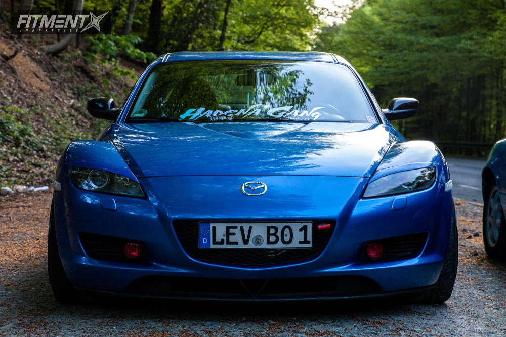 2004 Mazda RX-8 Base with 18x9.75 XXR 553 and Kumho 235x40 on
