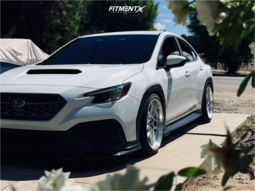 2024 Subaru WRX Base with 19x9.5 ESR Cs15 and Michelin 255x35 on ...