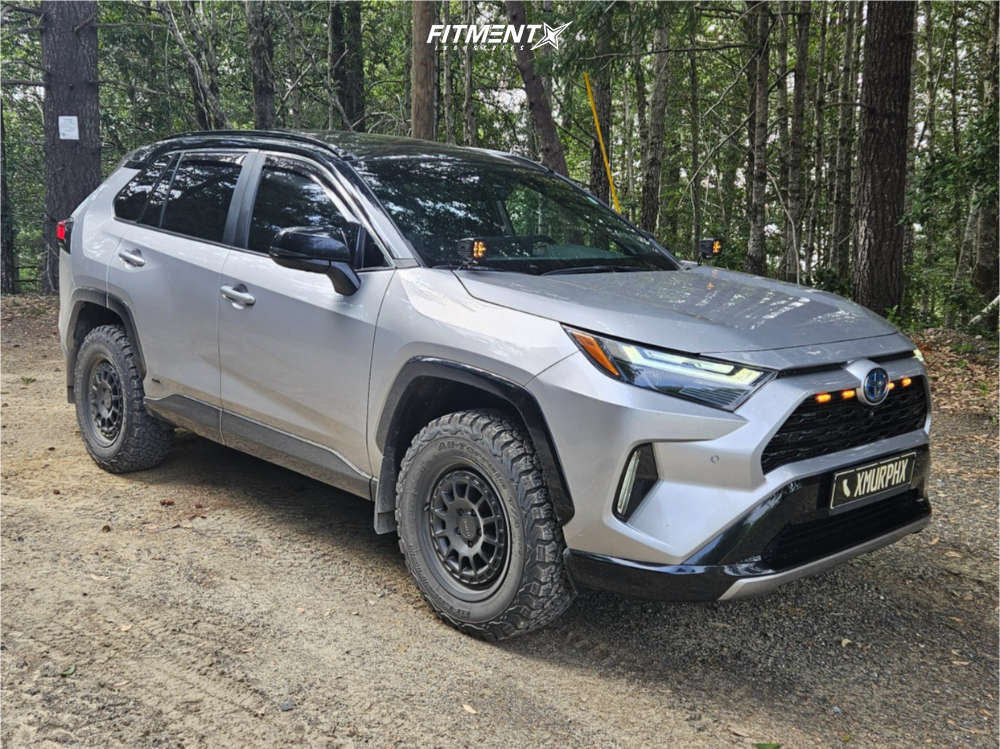 2023 Toyota RAV4 Hybrid XSE with 17x8 KMC Km719 and BFGoodrich