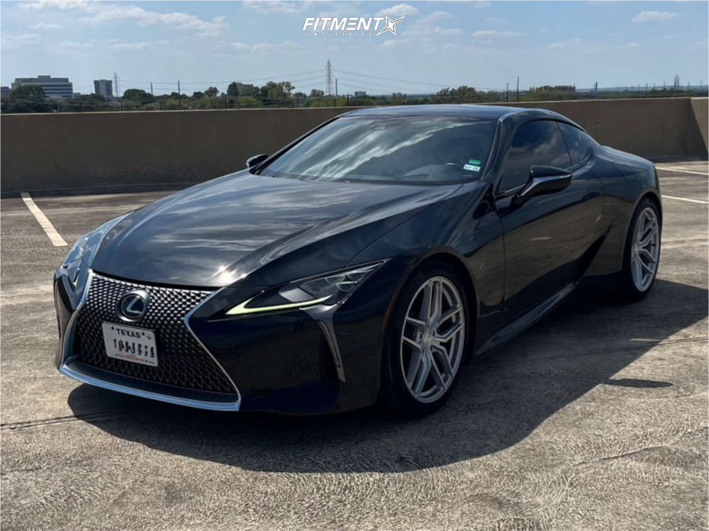 2018 Lexus LC500 Base with 21x9 Stance Sf-03 and Continental