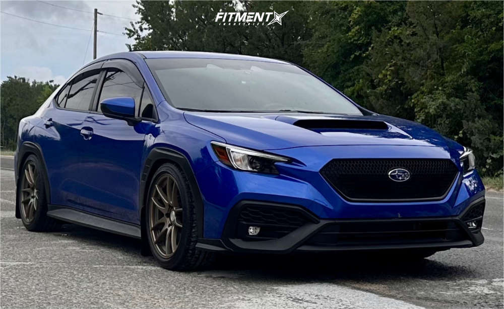 2024 Subaru WRX Premium with 18x8.5 AVID1 Av32 and Dunlop 245x40