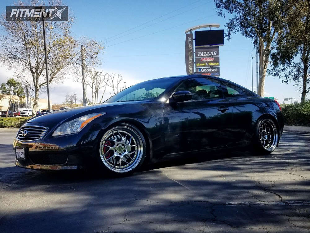 G37 Rear Spring Bucket 2008 INFINITI G37 Sport with 19x9.5 Aodhan Ds01 and Accelera 235x35 on ...