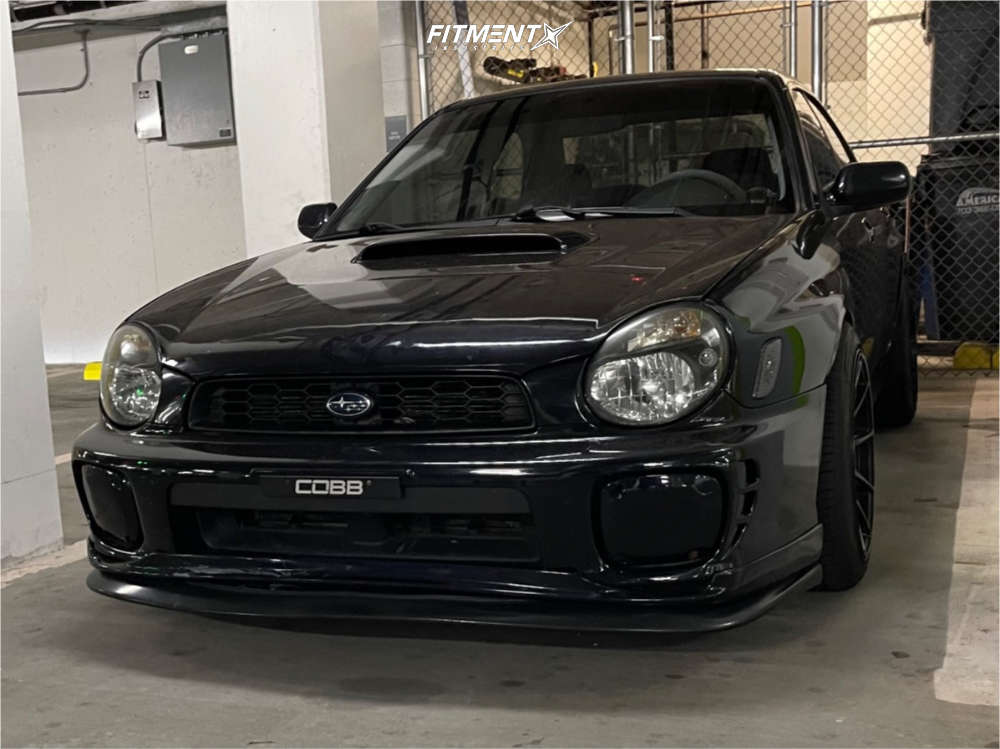 2003 Subaru Impreza WRX with 18x9.75 XXR 527 and Toyo Tires 245x40 on ...