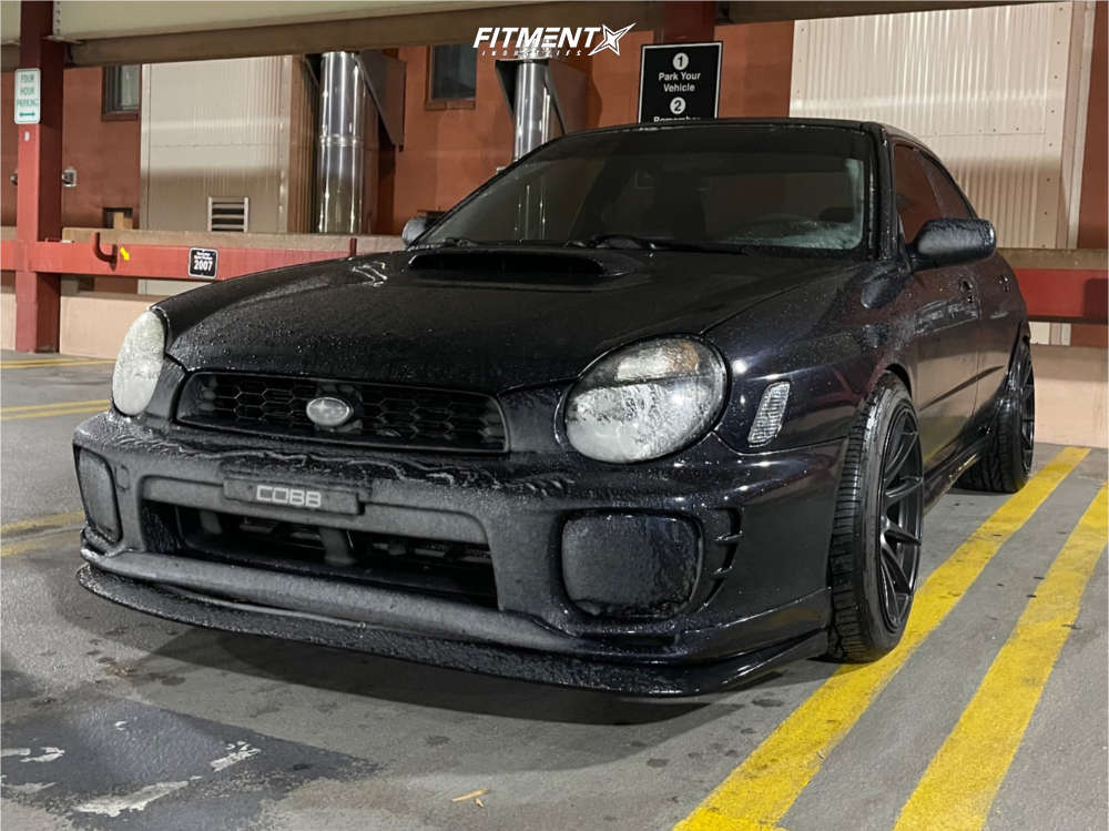 2003 Subaru Impreza WRX with 18x9.75 XXR 527 and Toyo Tires 245x40 on ...