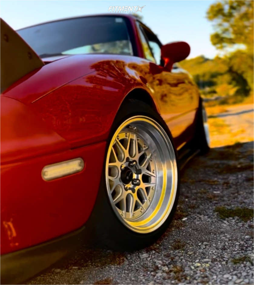 1997 Mazda Miata Base with 15x8 Vors Vr7 and Toyo Tires 195x45 on ...