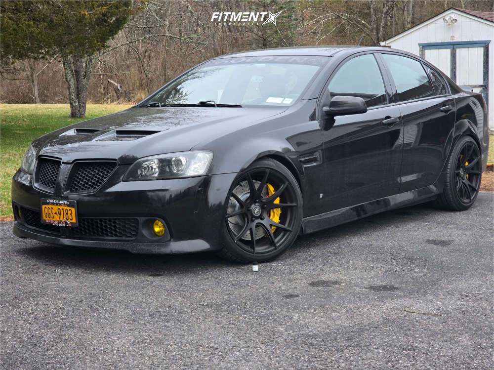 1 2008 G8 Pontiac Gt Bc Racing Coilovers Forgestar Cf5v Satin Black