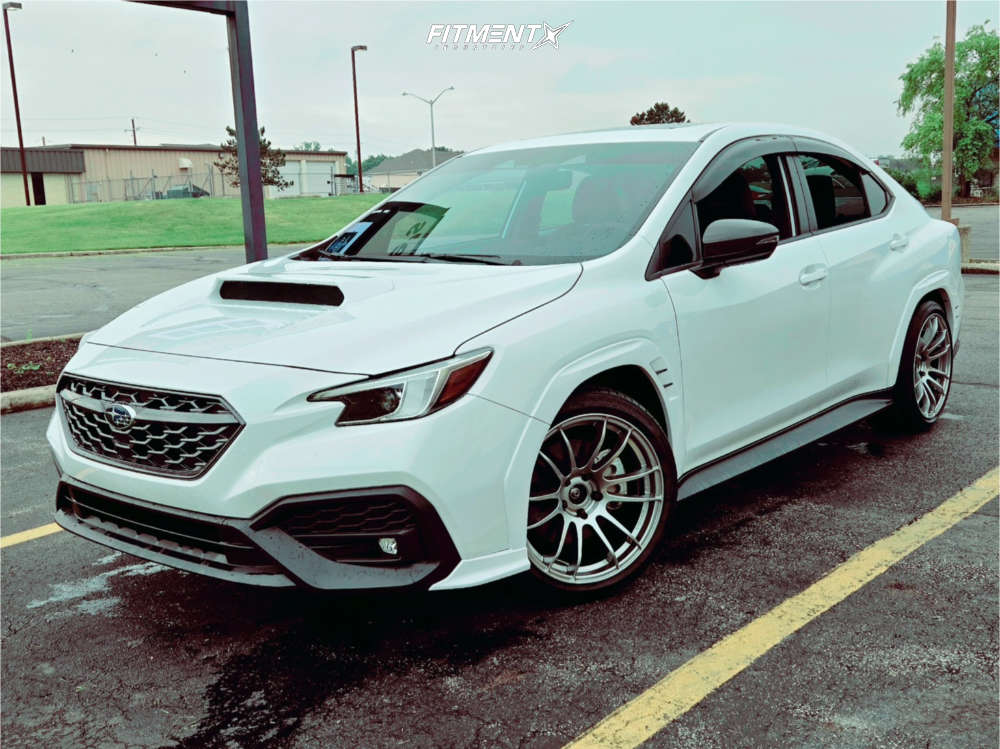 2024 Subaru WRX Limited with 18x9.5 AVID1 Av20 and Dunlop 245x40 on ...