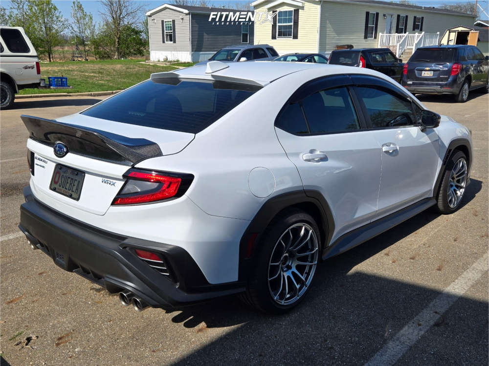 2024 Subaru WRX Limited with 18x9.5 AVID1 Av20 and Dunlop 245x40 on ...