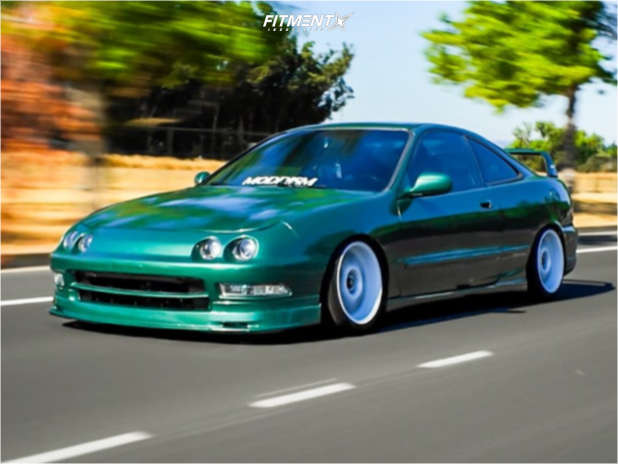 1994 Acura Integra GS-R with 16x8.5 Vors Sp1 and Pirelli 195x45 on ...