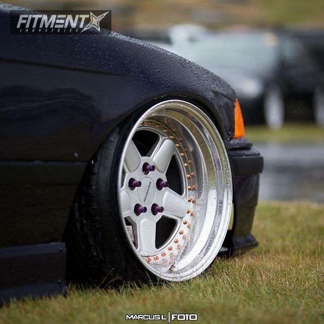 1993 BMW M3 Base with 17x11 OZ Racing Ac and Falken 225x35 on