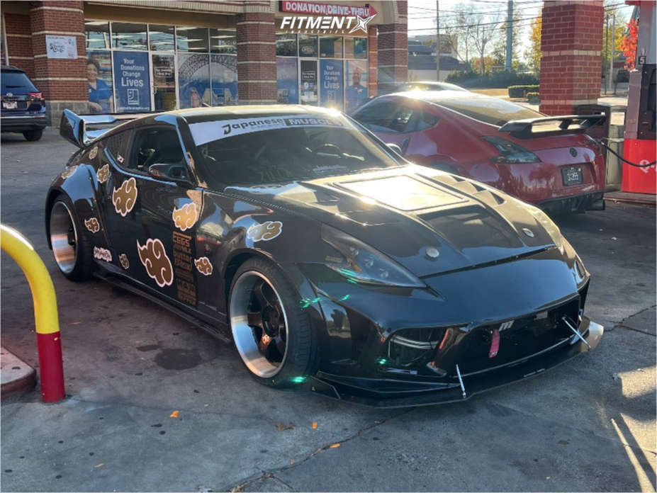 2013 Nissan 370Z Base with 19x10 Precision Forged Custom and Accelera ...