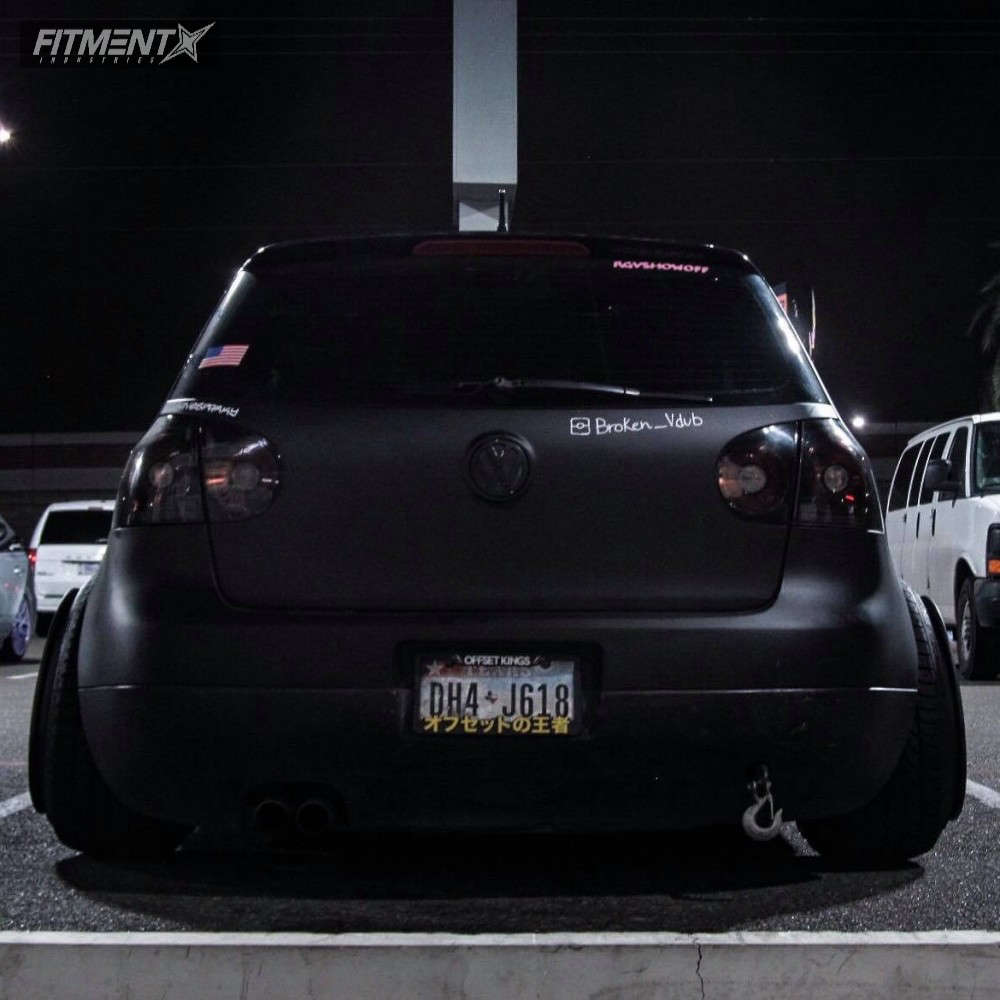 2007 Rabbit Rear End 2007 Volkswagen Rabbit 2.5 with 18x10 Rota P45r and Achilles 205x40 on ...